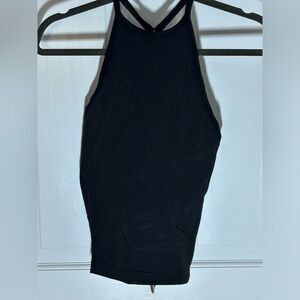 Lululemon high neck ribbed yoga tank